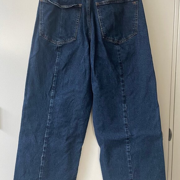 Madewell Emmett Wide Leg in in Leffers Wash - Picture 7 of 11